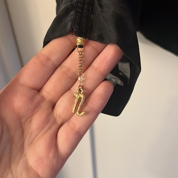 Roberto Cavalli black silk button down - Picture 5 of 8